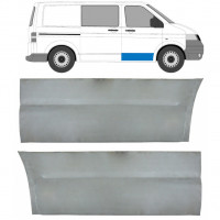 Reperaturka drzwi przednich zewnętrzna do VW Transporter T5 2003-2015 / Lewa+Prawa / Zestaw 9601