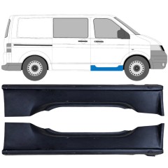 Reperaturka progu drzwi przednich do Volkswagen Transporter T5 2003-2015 / Lewa+Prawa / Zestaw 12518