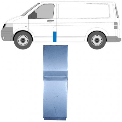 VW TRANSPORTER T5 2003-2015 SŁUPEK PANEL NAPRAWCZY / LEWA STRONA