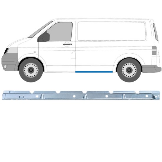 Reperaturka progu wewnętrzna do Volkswagen Transporter T5 2003-2015 / Lewa 16971