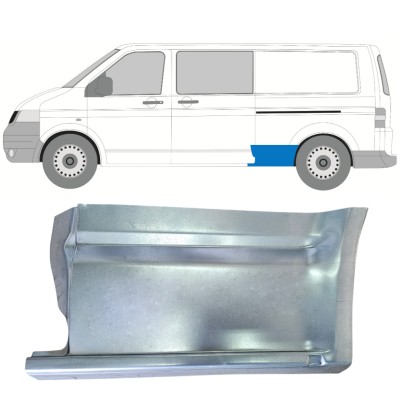 Reperaturka błotnika tylnego do Volkswagen Transporter T5 2003-2015 / Lewa 16667