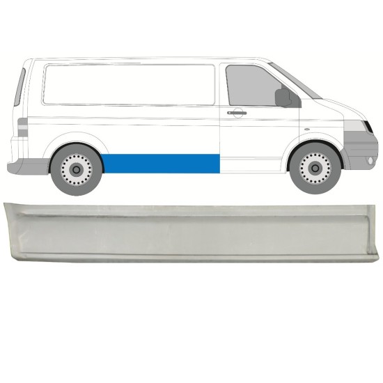 Reperaturka boku zewnętrzna do Volkswagen Transporter T5 2003-2015 / Prawa 15952