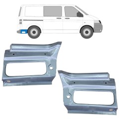 Reperaturka błotnika tylnego do Volkswagen Transporter T5 2003-2015 / Lewa+Prawa / Zestaw 12030