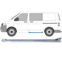 Pełny próg drzwi przesuwnych do Volkswagen Transporter T5 2003-2015 / Lewa 16976