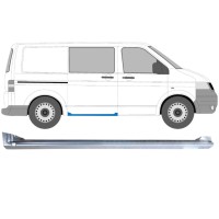 Pełny próg drzwi przesuwnych do Volkswagen Transporter T5 2003-2015 / Prawa 16975