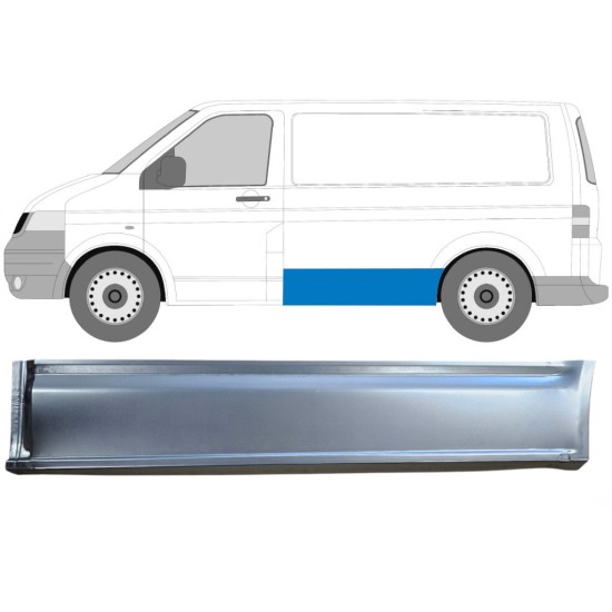 Reperaturka boku zewnętrzna do Volkswagen Transporter T5 2003-2015 / Lewa 16917