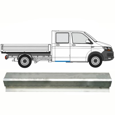 Reperaturka progu tylna do Volkswagen Transporter T6 2015-2024 / Lewa = Prawa (symetryczny) 17131