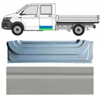 Reperaturka drzwi tylnych wewnętrzna + zewnętrzna do Volkswagen Transporter T6 2015-2024 / Lewa 17161