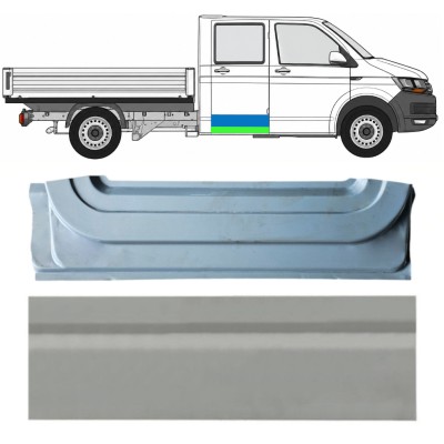 Reperaturka drzwi tylnych wewnętrzna + zewnętrzna do Volkswagen Transporter T6 2015-2024 / Prawa 17160