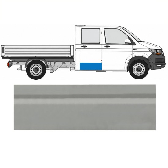 Reperaturka drzwi tylnych zewnętrzna do Volkswagen Transporter T6 2015-2024 / Lewa = Prawa (symetryczny) 17125