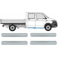 Reperaturka progu przedniego + tylna do Volkswagen Transporter T6 2015-2024 / Lewa+Prawa 17132