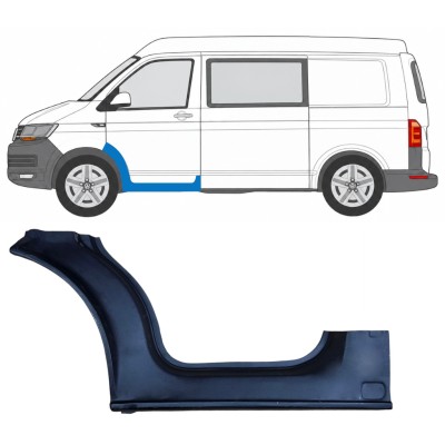 Reperaturka progu drzwi przednich do Volkswagen Transporter T6 2015-2024 / Lewa 17118