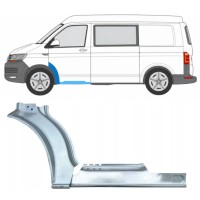 Reperaturka progu + błotnika przedniego do Volkswagen Transporter T6 2015-2024 / Lewa 17197