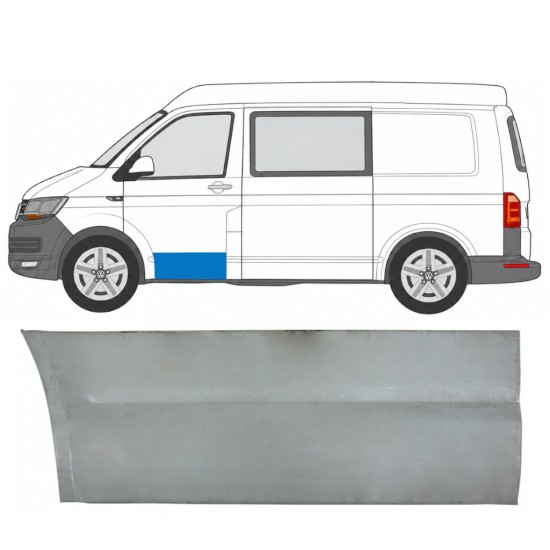 Reperaturka drzwi przednich zewnętrzna do Volkswagen Transporter T6 2015-2024 / Lewa 17122