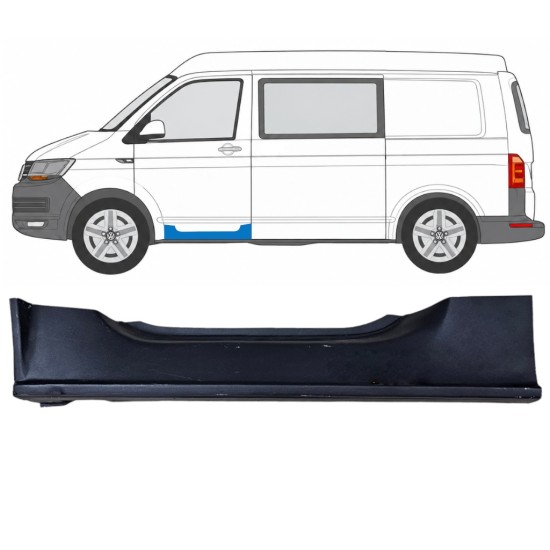 Reperaturka progu przedniego do Volkswagen Transporter T6 2015-2024 / Lewa 17193