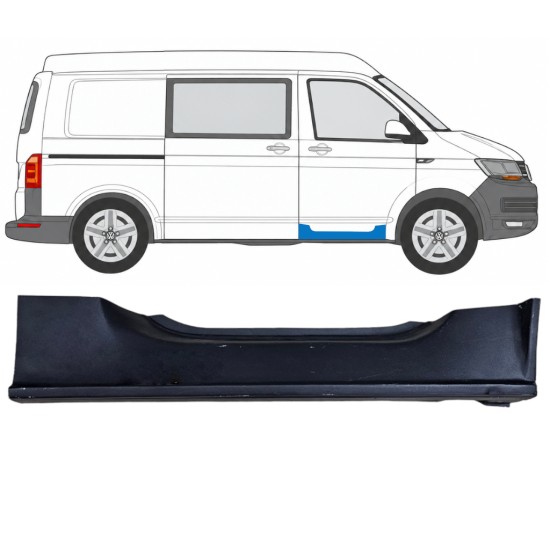 Reperaturka progu przedniego do Volkswagen Transporter T6 2015-2024 / Prawa 17192