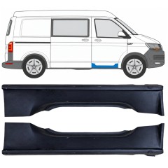 Reperaturka progu drzwi przednich do Volkswagen Transporter T6 2015-2024 / Lewa+Prawa 17194
