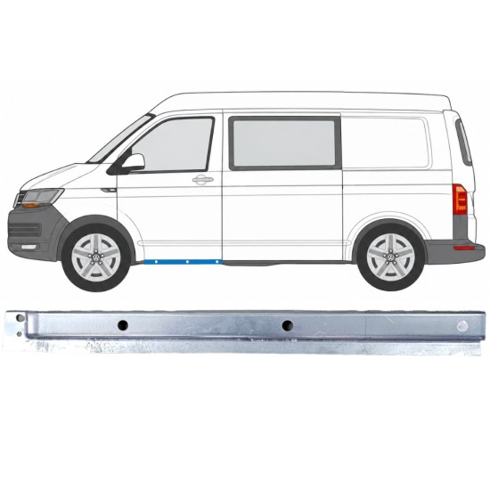 Reperaturka progu drzwi przednich do Volkswagen Transporter T6 2015-2024 / Lewa 17185