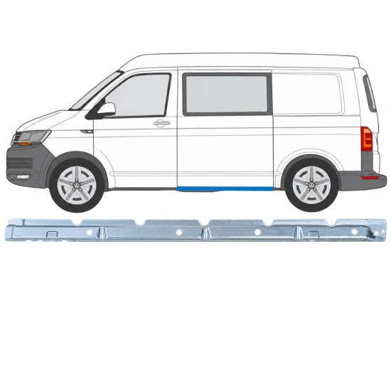 Reperaturka progu wewnętrzna do Volkswagen Transporter T6 2015-2024 / Lewa 17178
