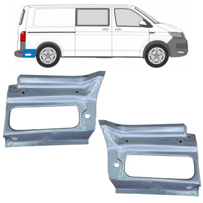Reperaturka błotnika tylnego do Volkswagen Transporter T6 2015-2024 / Lewa+Prawa 17191