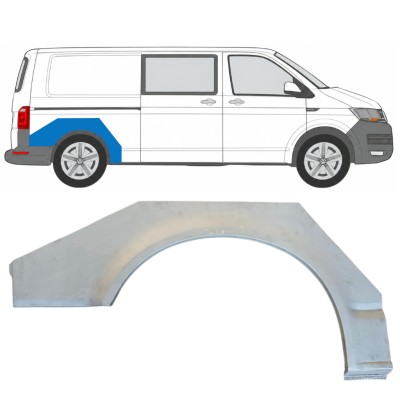 Reperaturka błotnika tylnego do Volkswagen Transporter T6 2015-2024 / Prawa 17139