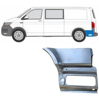 Reperaturka błotnika tylnego część dolna za kołem do Volkswagen Transporter T6 2015-2024 / Lewa 17201