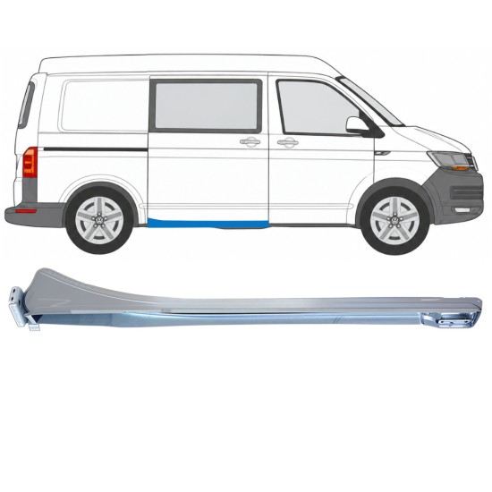 Prowadnica drzwi przesuwnych do Volkswagen Transporter T6 2015-2024 / Prawa 17203