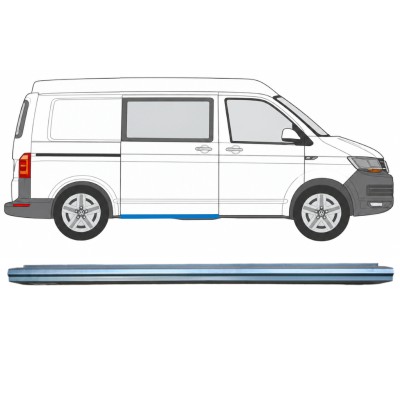 Reperaturka progu drzwi przesuwnych do Volkswagen Transporter T6 2015-2024 / Prawa 17141