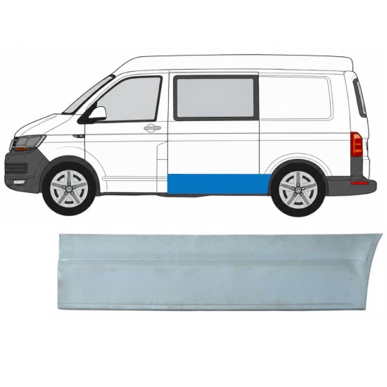Reperaturka boku zewnętrzna do Volkswagen Transporter T6 2015-2024 / Lewa 17110