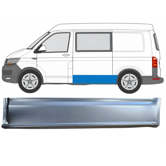 Reperaturka boku zewnętrzna do Volkswagen Transporter T6 2015-2024 / Lewa 17176