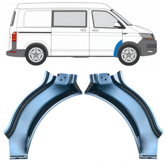Reperaturka błotnika przedniego do Volkswagen Transporter T6 2015-2024 / Lewa+Prawa 17188