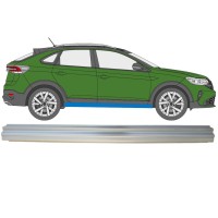Reperaturka progu do Volkswagen Taigo 2021- / Lewa = Prawa (symetryczny) 14937 Reperaturka progu do Volkswagen Taigo 2021- / Lewa = Prawa (symetryczny) 14937