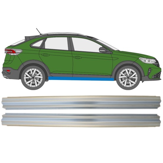 Reperaturka progu do Volkswagen Taigo 2021- / Lewa+Prawa / Zestaw 14938 Reperaturka progu do Volkswagen Taigo 2021- / Lewa+Prawa / Zestaw 14938