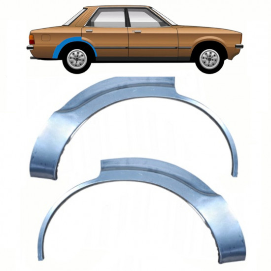 Reperaturka błotnika tylnego do Ford Taunus 1976-1982 / Zestaw 11083