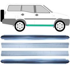 Reperaturka progu wewnętrzna + zewnętrzna do Nissan Terrano II 1993-2005 / Lewa+Prawa / Zestaw 11964