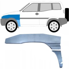 Reperaturka błotnika przedniego do Nissan Terrano II 1993-2005 / Lewa / Zestaw 10060