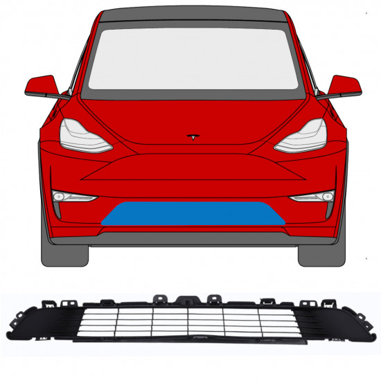 Grill do Tesla Model Y 2020- 12460