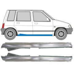 Reperaturka progu do Daewoo Tico 1991-2000 / Lewa+Prawa / Zestaw 12522