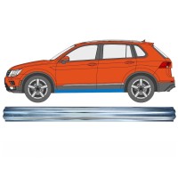 Reperaturka progu część dolna do Volkswagen Tiguan 2016-2024 / Lewa 17221