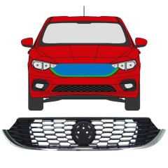 Grill do Fiat Tipo 2016- / Zestaw 16194