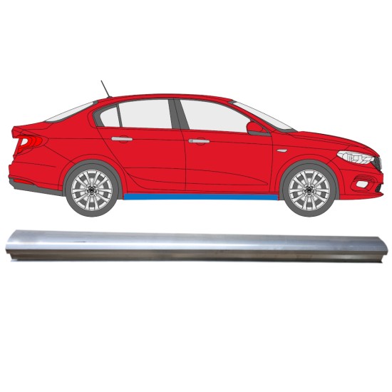 Reperaturka progu część dolna do Fiat Tipo 2016- / Prawa 14972