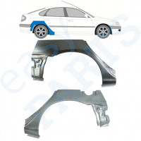 Reperaturka błotnika tylnego do Toyota Avensis 1997-2003 / Lewa+Prawa / Zestaw 9814