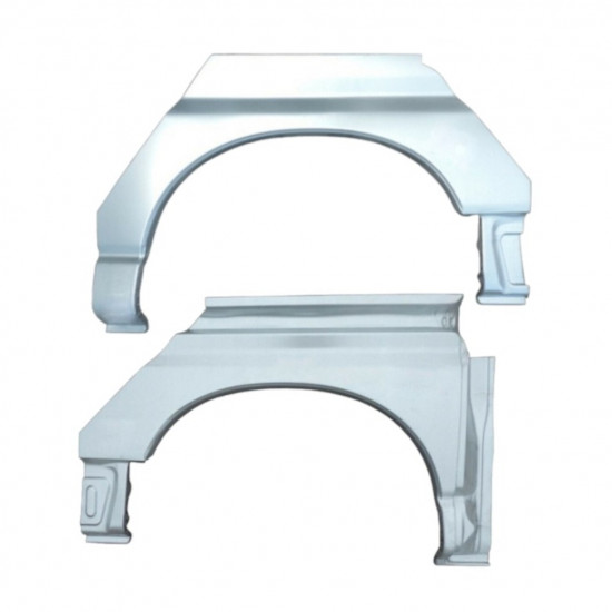 Reperaturka błotnika tylnego do Toyota Hiace 1995-2006 / Lewa+Prawa / Zestaw 10028