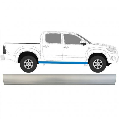 TOYOTA HILUX 2005-2015 PRÓG / LEWA STRONA - PRAWA STRONA