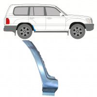 Reperaturka błotnika tylnego część dolna do Toyota Land Cruiser 1998-2007 / Prawa 8984