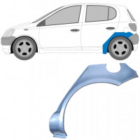 Reperaturka błotnika tylnego do Toyota Yaris 1999-2006 / Lewa 6219