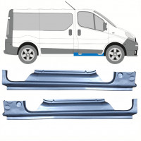 Reperaturka progu do Renault Trafic Opel Vivaro 2001-2014 / Lewa+Prawa / Zestaw 10307