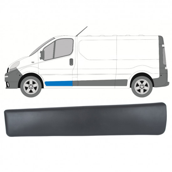 Listwa drzwi przednich do Renault Trafic 2001-2014 / Lewa 8200