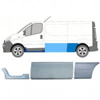 Zestaw reperaturek do Renault Trafic Opel Vivaro 2001-2014 / LWB / Lewa /  11107