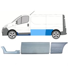 Zestaw reperaturek do Opel Vivaro 2001-2014 / Lewa / 13307